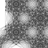 The print 'Hexa: Proximity (Triptych)', detail 1
