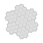 Link to the page for the print 'Hexa: Island'